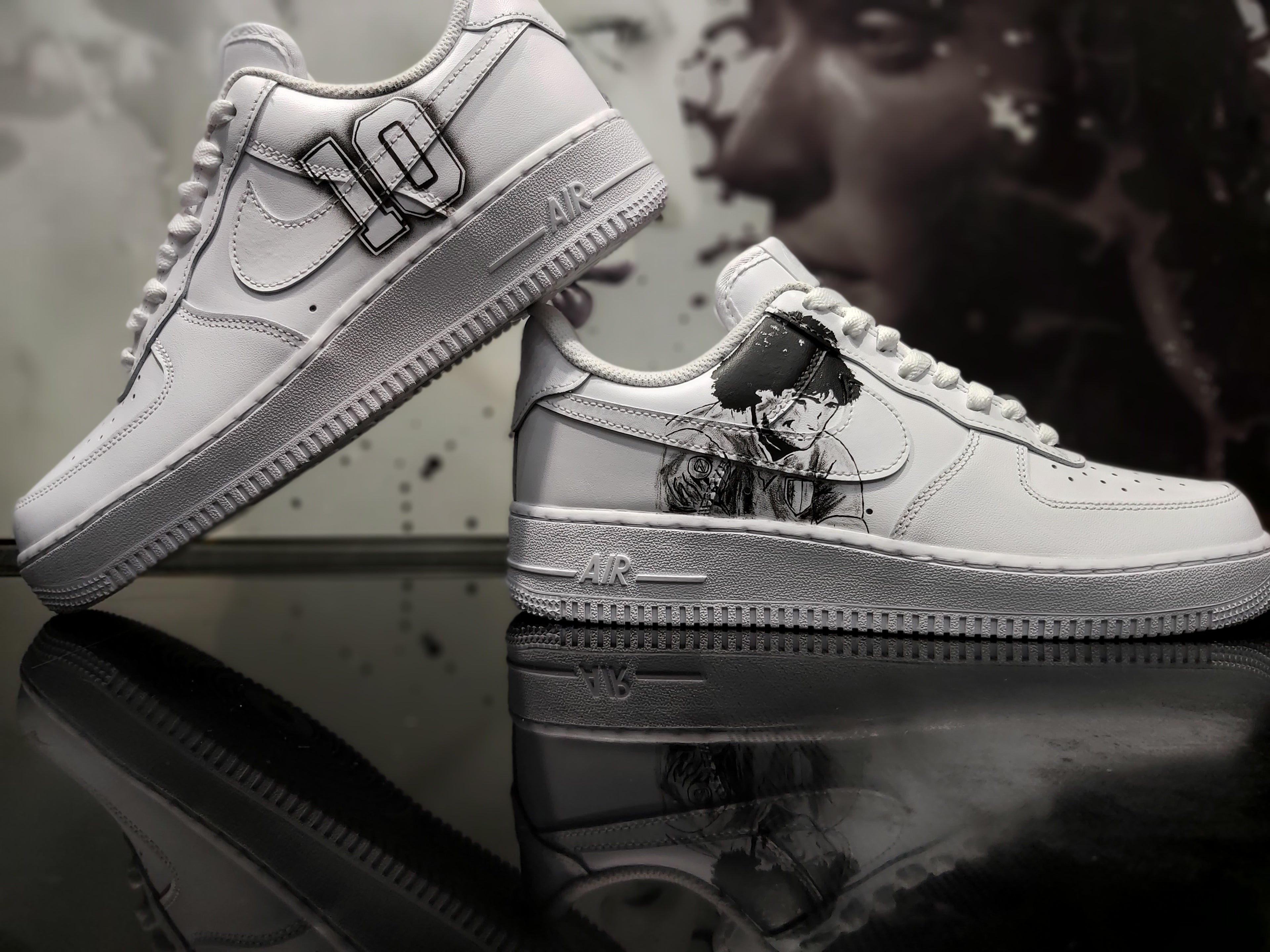 Tributo a Diego Maradona Nike air force 1