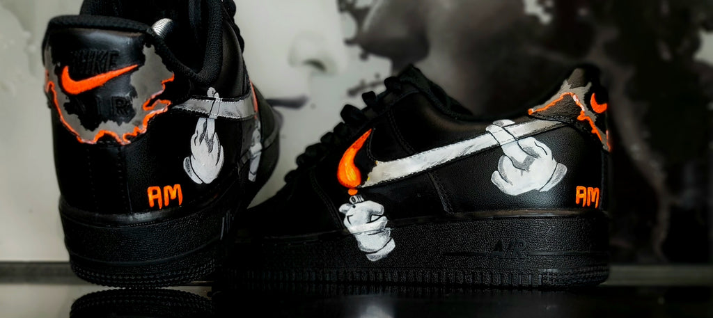 Nike af1custom SMOKE