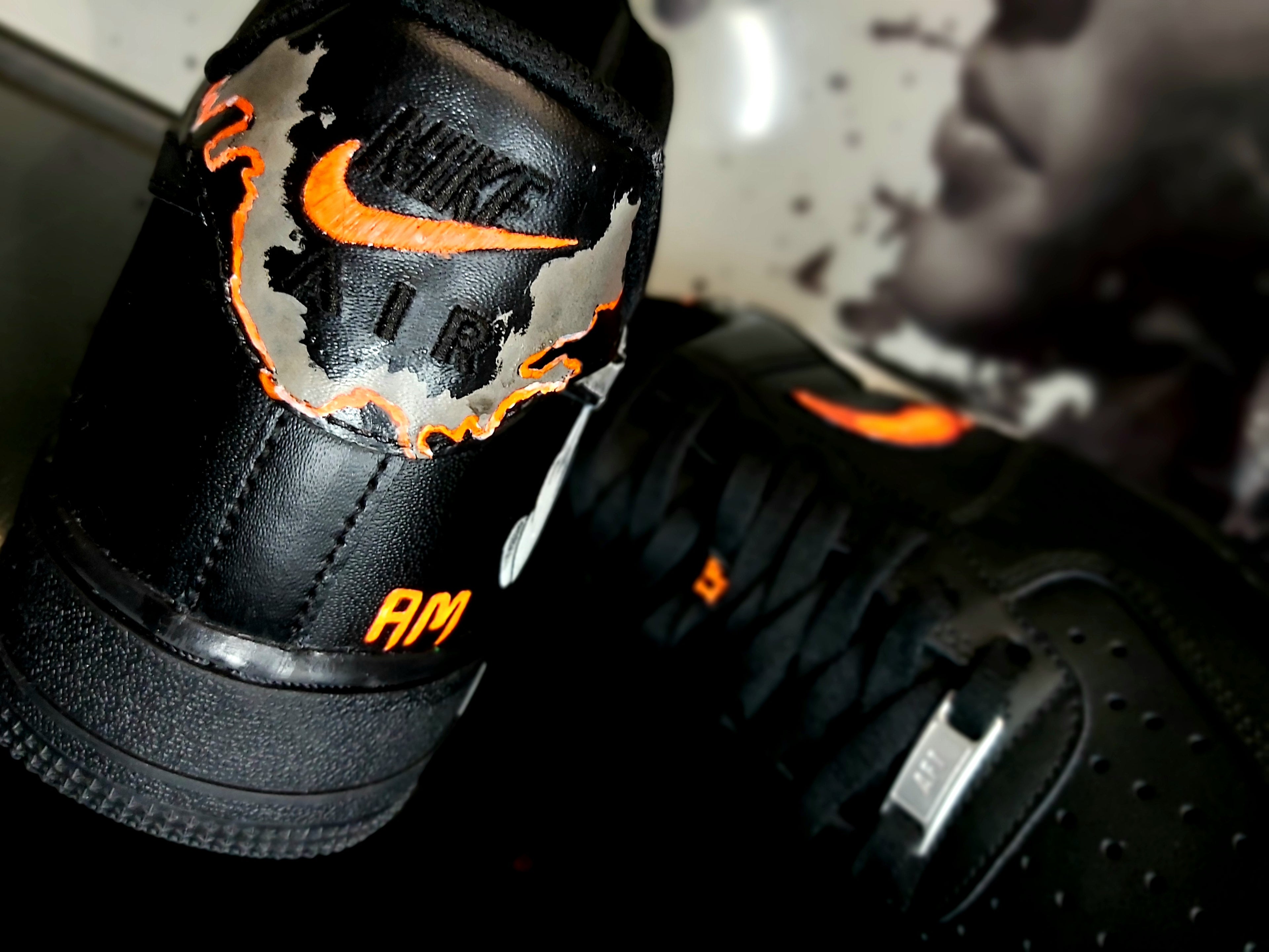 Nike af1custom SMOKE