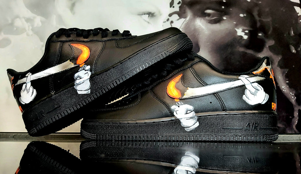 Nike af1custom SMOKE