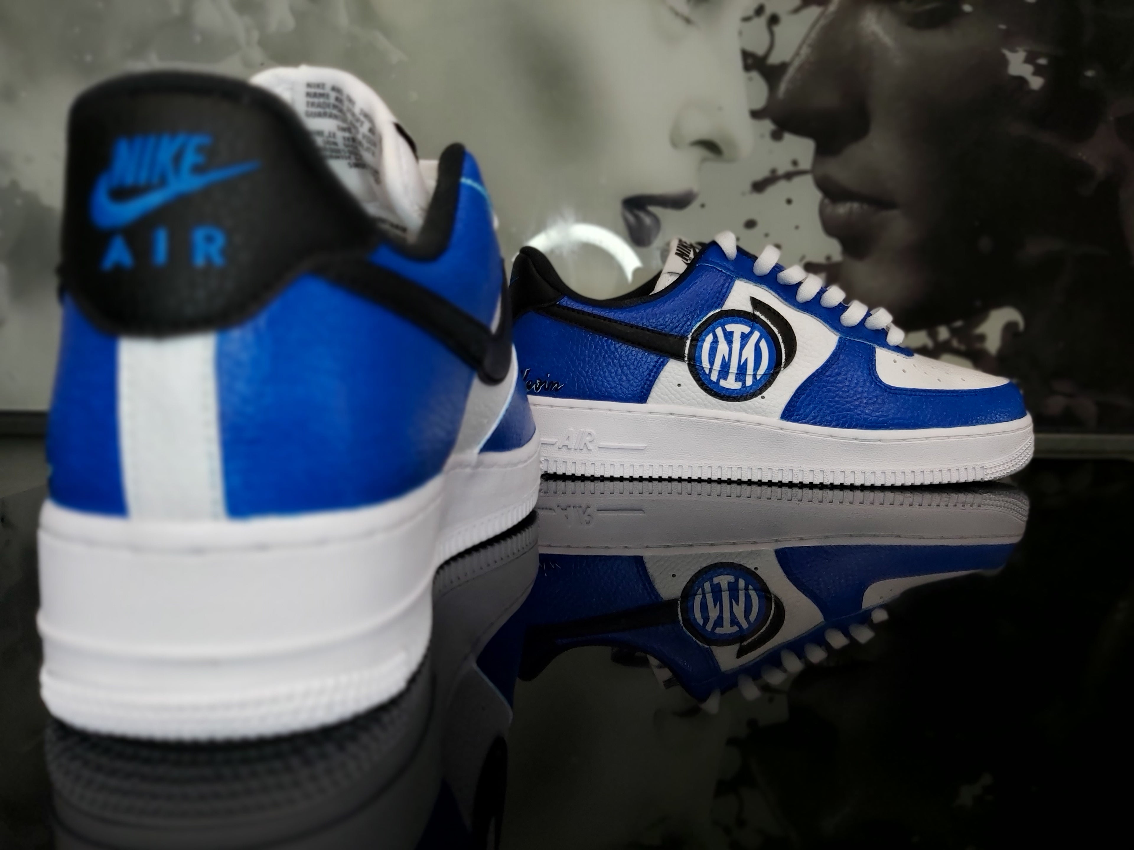 New nike af1 custom inter