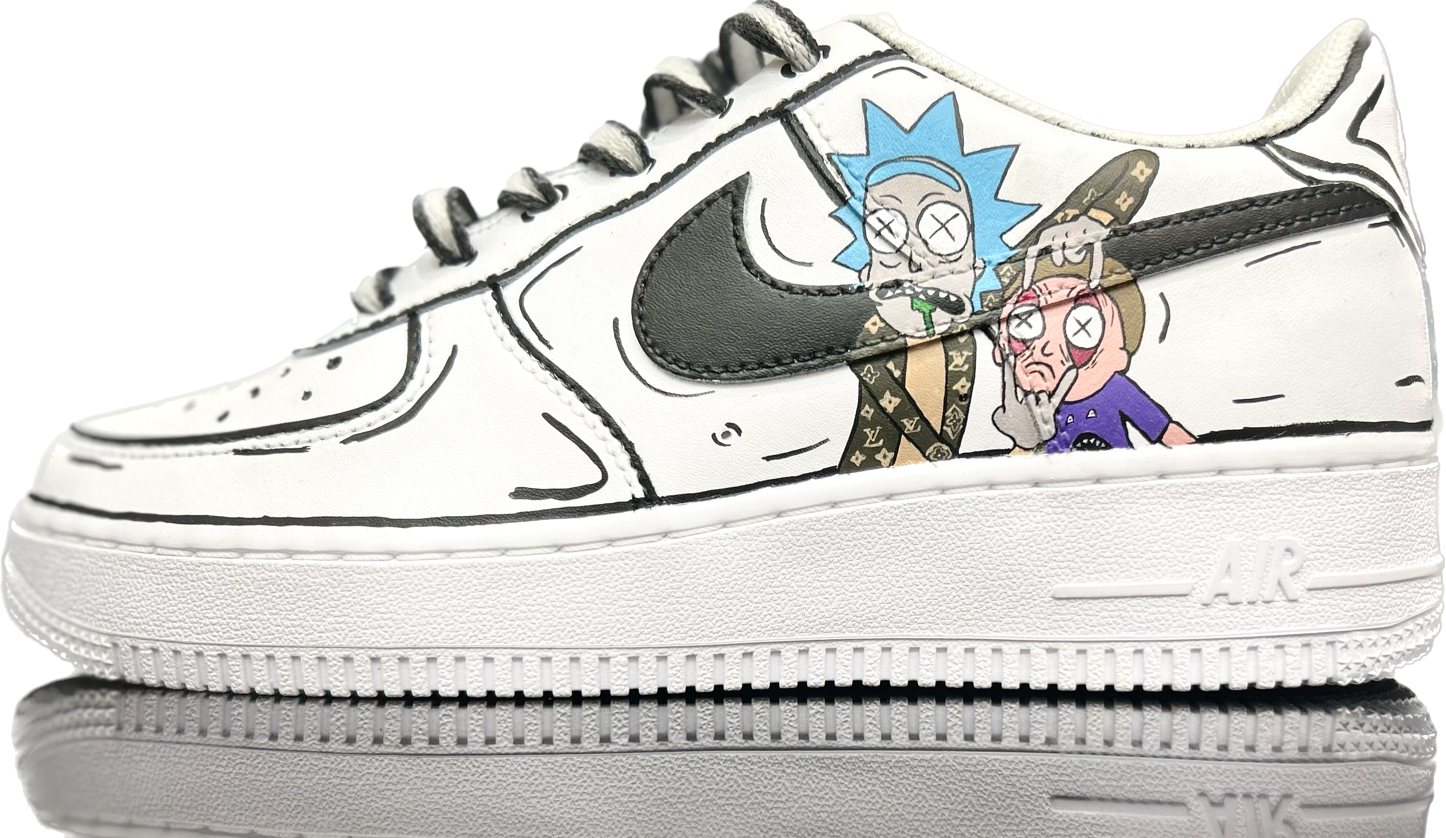 Ricky and morty&Homer