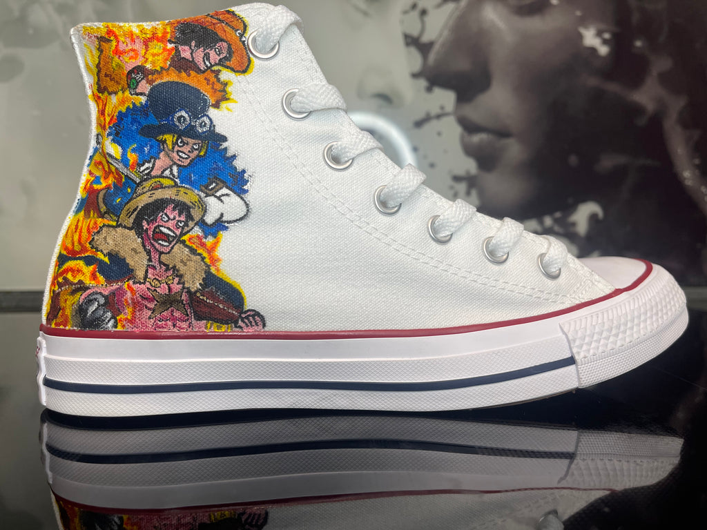 Converse custom anime