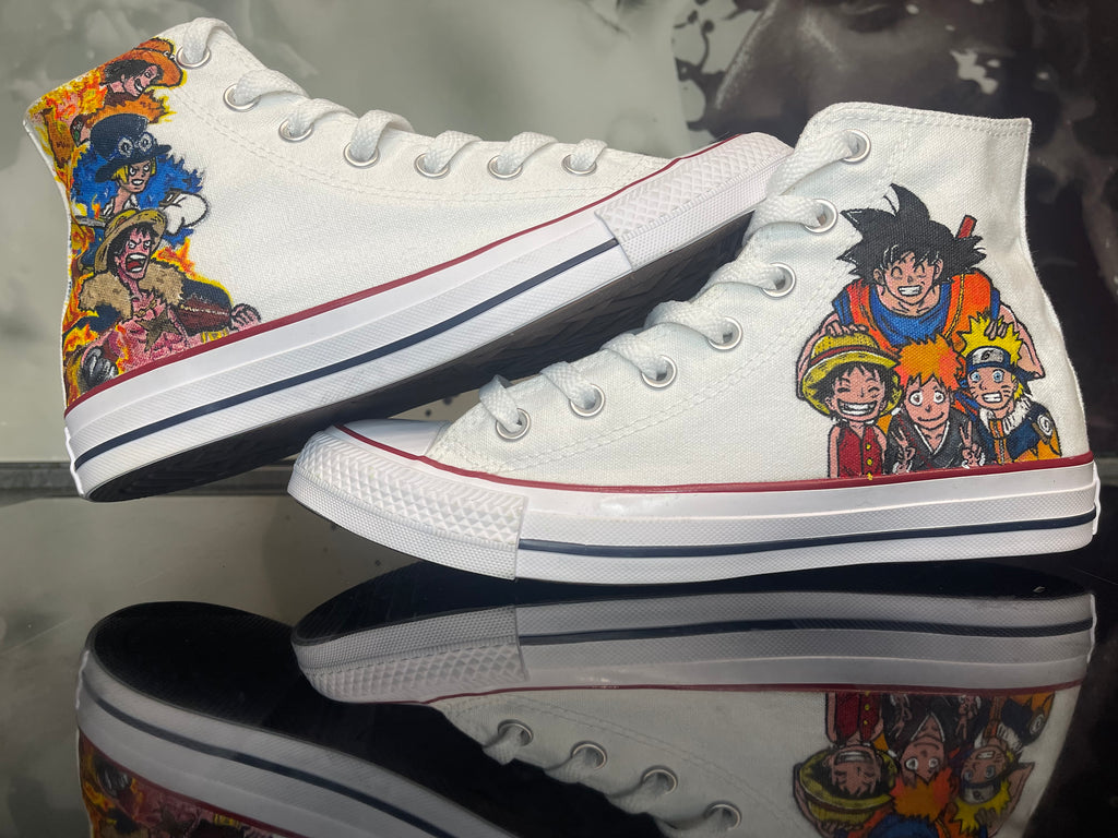 Converse custom anime