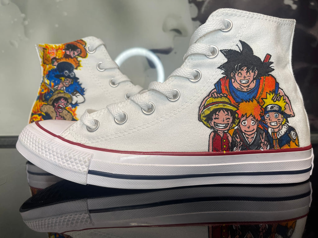Converse custom anime