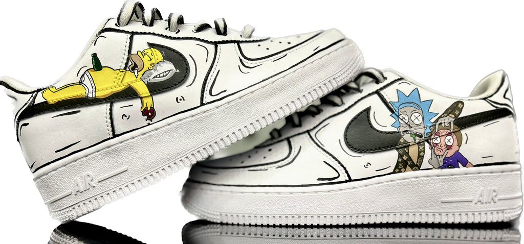 Ricky and morty&Homer