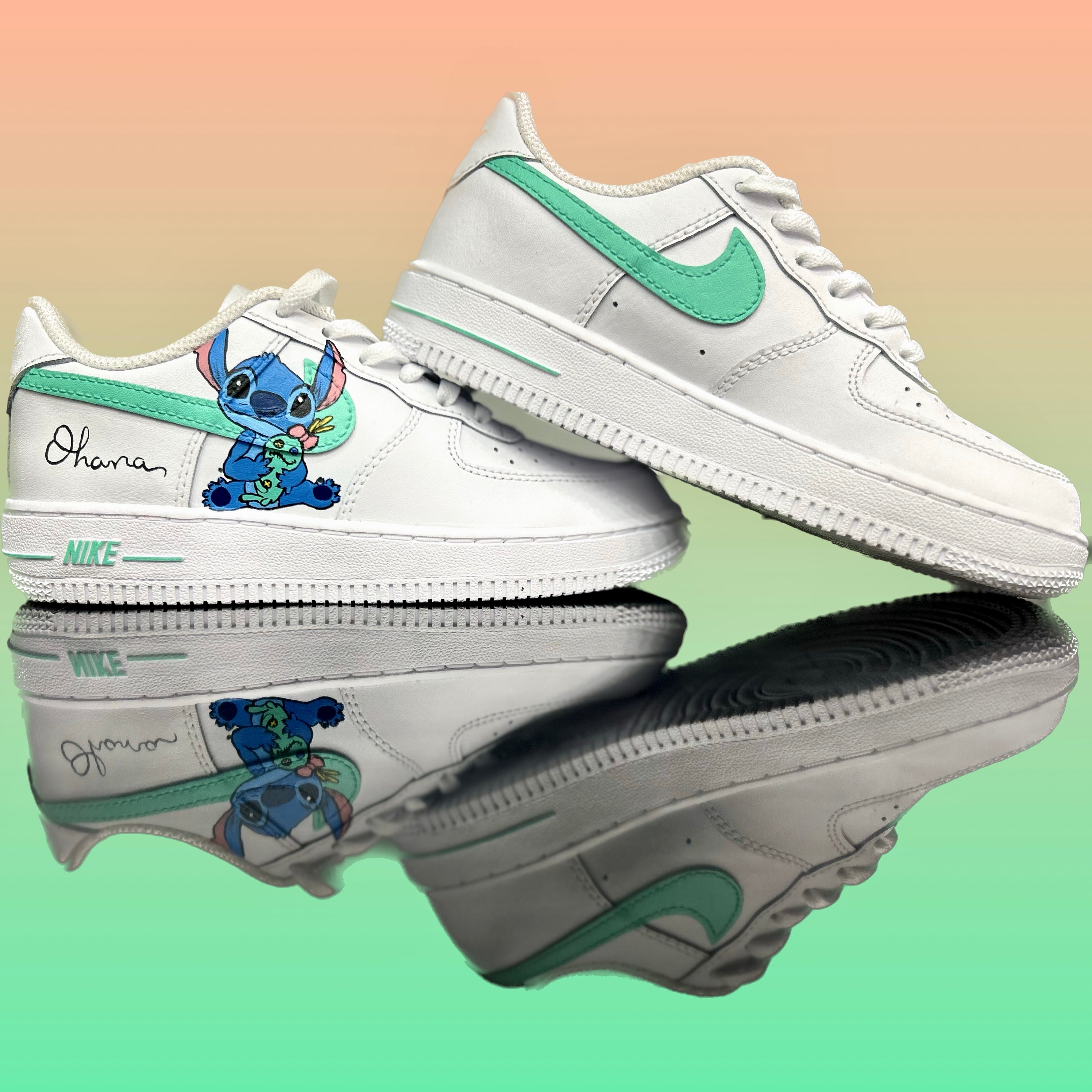 Af1 Ohana love Stitch