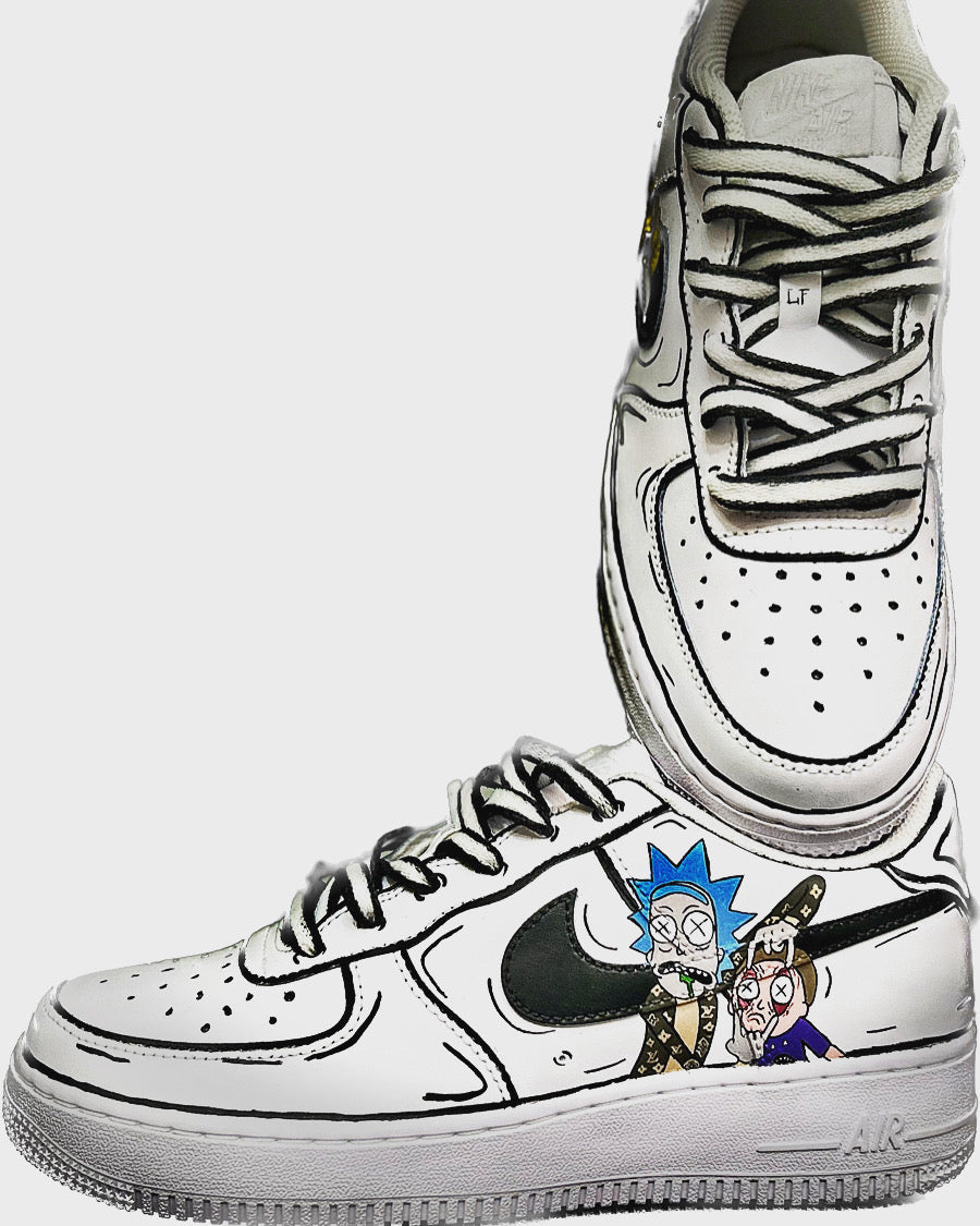 Ricky and morty&Homer