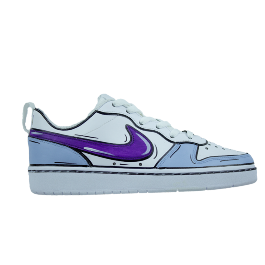 low blue cartoon