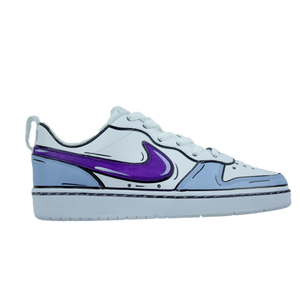 low blue cartoon