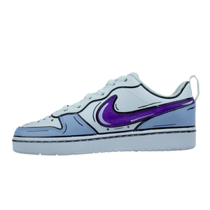 low blue cartoon